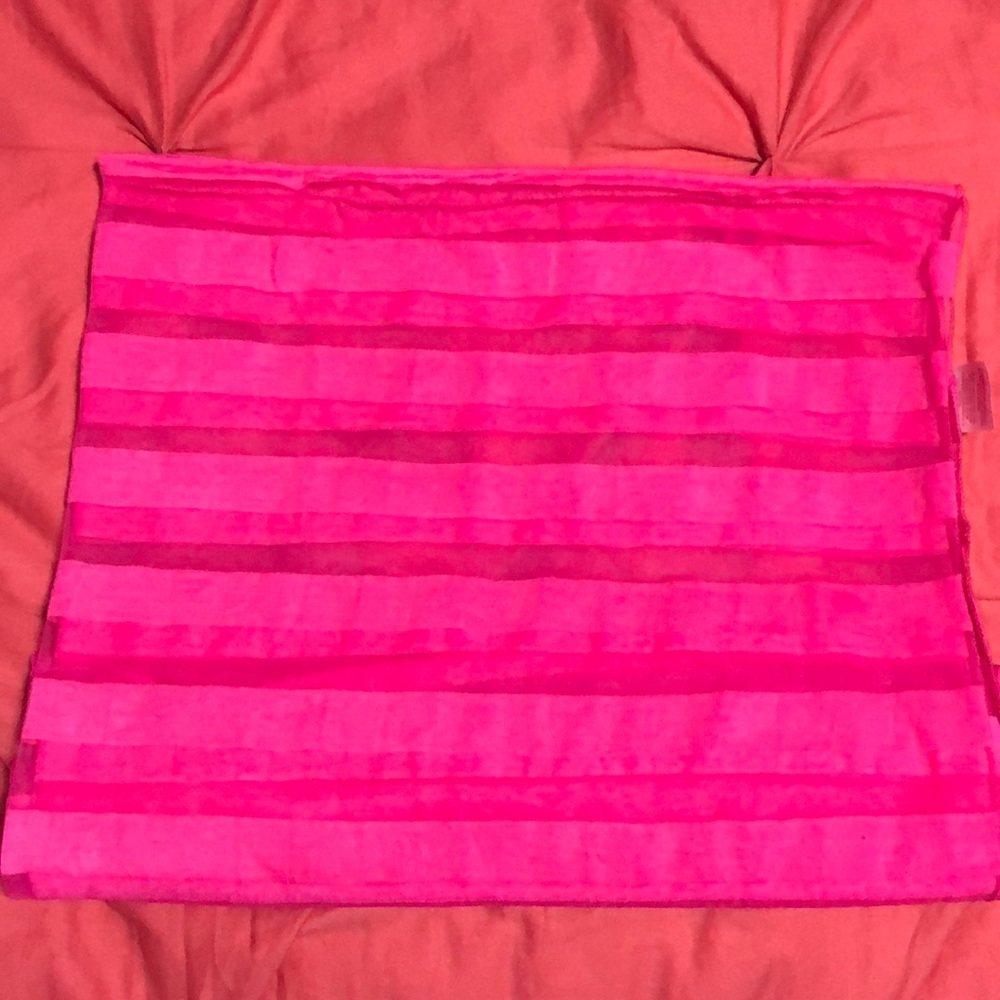 Hot pink inifinty scarf